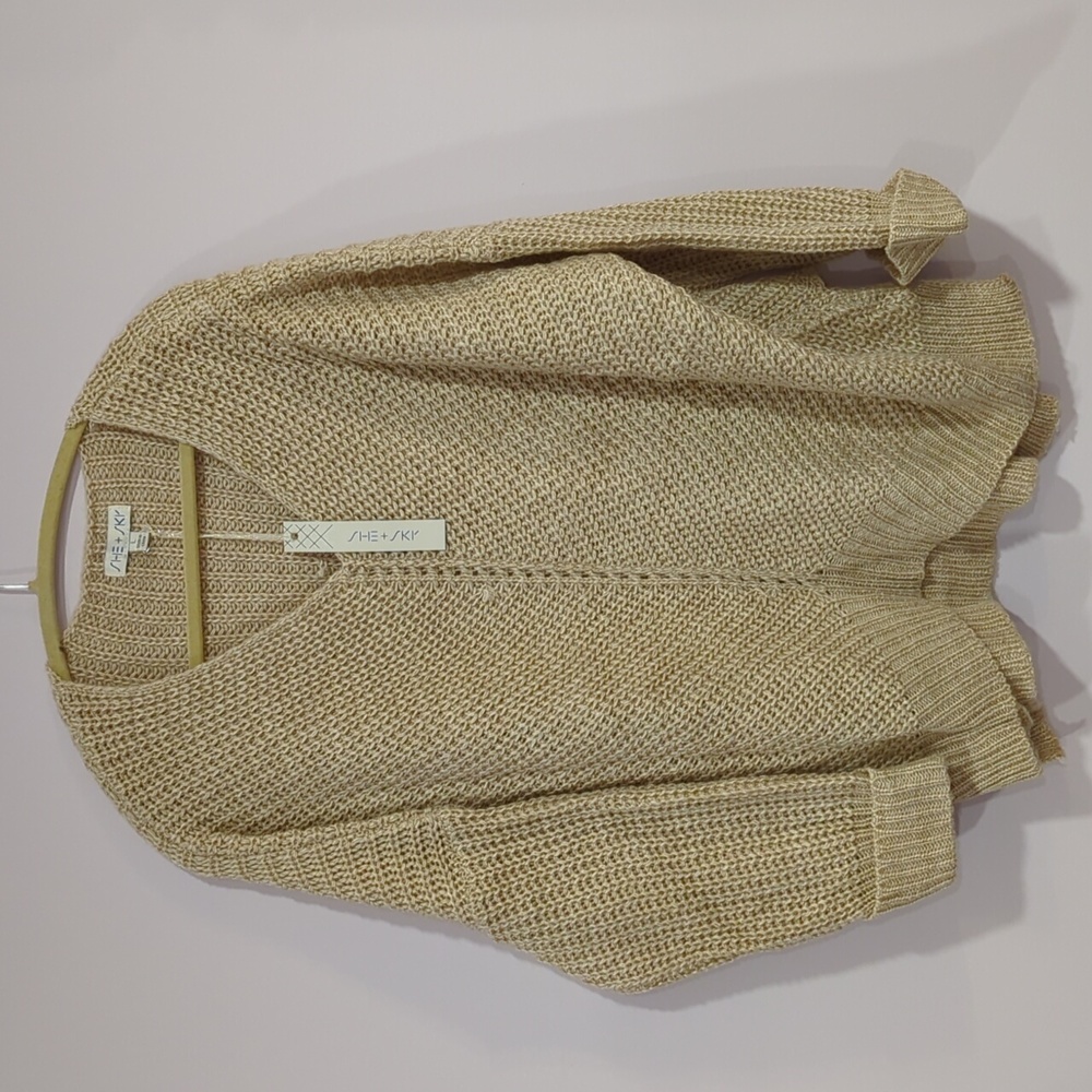 She + Sky, Knitted Sweater, Size L